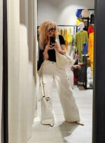 Geantă SACK Crem - imagine 3