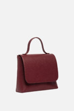 Geantă MINI LOVE Vișinie - imagine 4