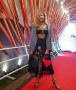 Geantă Borsetă TRIANGLE Roșie - imagine 7