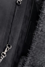 Geantă SMALL FRINGES KAYRA Neagră - imagine 5