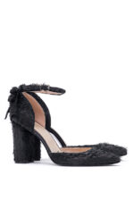 Pantofi SMALL FRINGES GRACE Negri - imagine 2