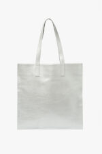 Geantă SHOPPER MAXI Argintie - imagine 2