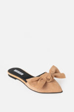 Papuci ROSA Bej Cu Fundă