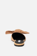 Papuci ROSA Bej Cu Fundă - imagine 3