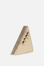 Geantă TRIANGLE Aurie - imagine 2