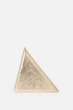 Geantă TRIANGLE Aurie - imagine 3