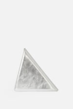 Geantă TRIANGLE Argintie - imagine 3