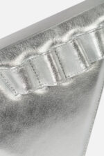 Geantă TRIANGLE Argintie - imagine 6