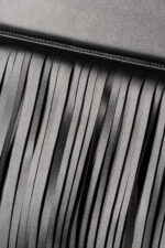 Geantă Plic LAURA Neagră Cu Franjuri - imagine 9