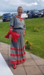 Geantă Plic ADRIANA Roșie - imagine 3