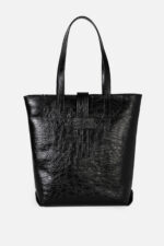Geantă IOANA Negru Croco