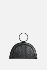 Geantă FANY Neagră Croco - imagine 5