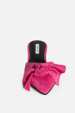 Papuci ROSA Fuchsia Cu Fundă - imagine 3