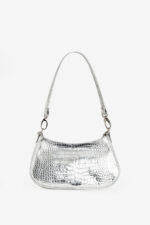 Geantă JACQUELINE Argintie - imagine 6