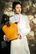 Geantă NANCY Galben-Muștar - imagine 4