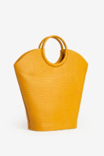 Geantă NANCY Galben-Muștar - imagine 3