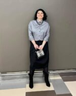 Geantă MINI LOVE Croco - imagine 3