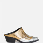 Saboți TENNESSEE Auriu Cu Argintiu