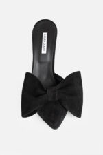 Papuci RITTA Negri Cu Fundă - imagine 3