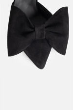 Papuci RITTA Negri Cu Fundă - imagine 4