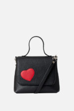 Geantă MINI LOVE Neagră Cu Inimă