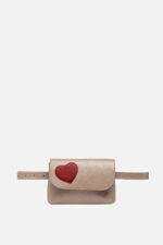 Geantă Borsetă TRIA Roz Cu Inimă