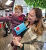 Geantă Borsetă TRIA Roz Cu Inimă - imagine 4