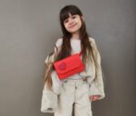 Geantă Borsetă TRIA Roz Cu Inimă - imagine 3