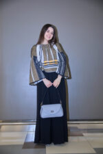 Geantă LEYLA Gri Cu Negru - imagine 5