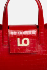 Geantă ZITTA Roșu Croco - imagine 5