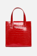 Geantă ZITTA Roșu Croco - imagine 7