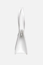 Geantă MARGOT Alb Croco - imagine 3