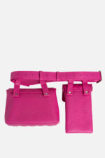 Geantă Borsetă DOUBLE EMMA Fuchsia - imagine 4