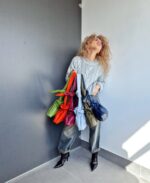 Geantă LEEA Roșie - imagine 2