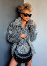 Geantă CECILE cu Capse - imagine 2