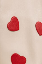 Geantă SACK Crem Cu Inimi - imagine 9