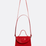 Geantă AMELIE Roșie Cu Inimă