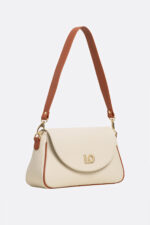 Geantă LEYLA Crem Cu Camel - imagine 5