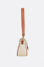 Geantă LEYLA Crem Cu Camel - imagine 7