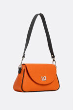Geantă LEYLA Portocaliu Cu Negru - imagine 5