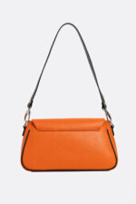 Geantă LEYLA Portocaliu Cu Negru - imagine 7