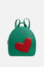 Rucsac ADDA Verde Cu Inimă