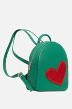 Rucsac ADDA Verde Cu Inimă - imagine 3