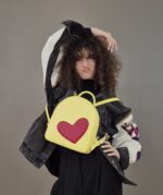 Rucsac ADDA Verde Cu Inimă - imagine 2