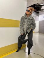 Geantă CECILE cu Capse - imagine 4