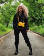 Geantă AMELIE Galbenă - imagine 2