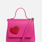 Geantă MINI LOVE Fucsia cu Inimă