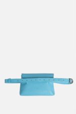 Geantă Borsetă TRIA Bleu cu Inimă Albastră - imagine 4