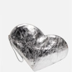 Geantă Plic Inimă AMOUR silver