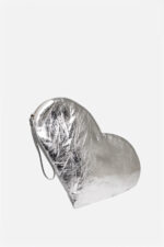 Geantă Plic Inimă AMOUR silver - imagine 2